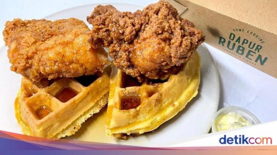 Dapur Ruben: Paduan Unik Waffle dan Buttermilk Fried Chicken khas Georgia – Detikcom