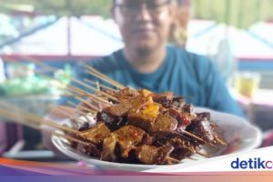 Sedap! Sate Lidah Kerbau Hamsir di Riau yang Legendaris – detikTravel